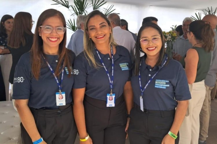 Evento de inauguração do Centro de Serviços Industriais