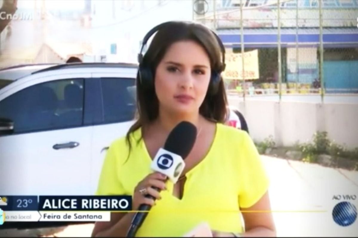 Repórter Alice Ribeiro atuou na TV Subaé