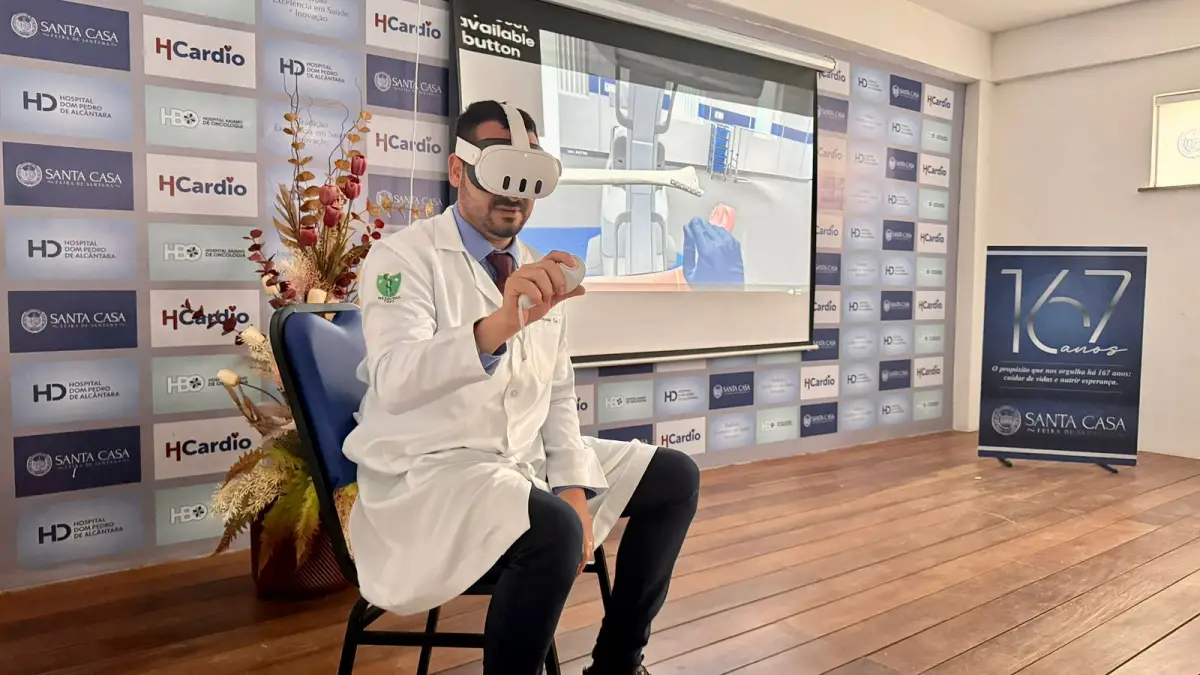 Santa Casa de Feira inaugura laboratório virtual para treinamentos cirúrgicos