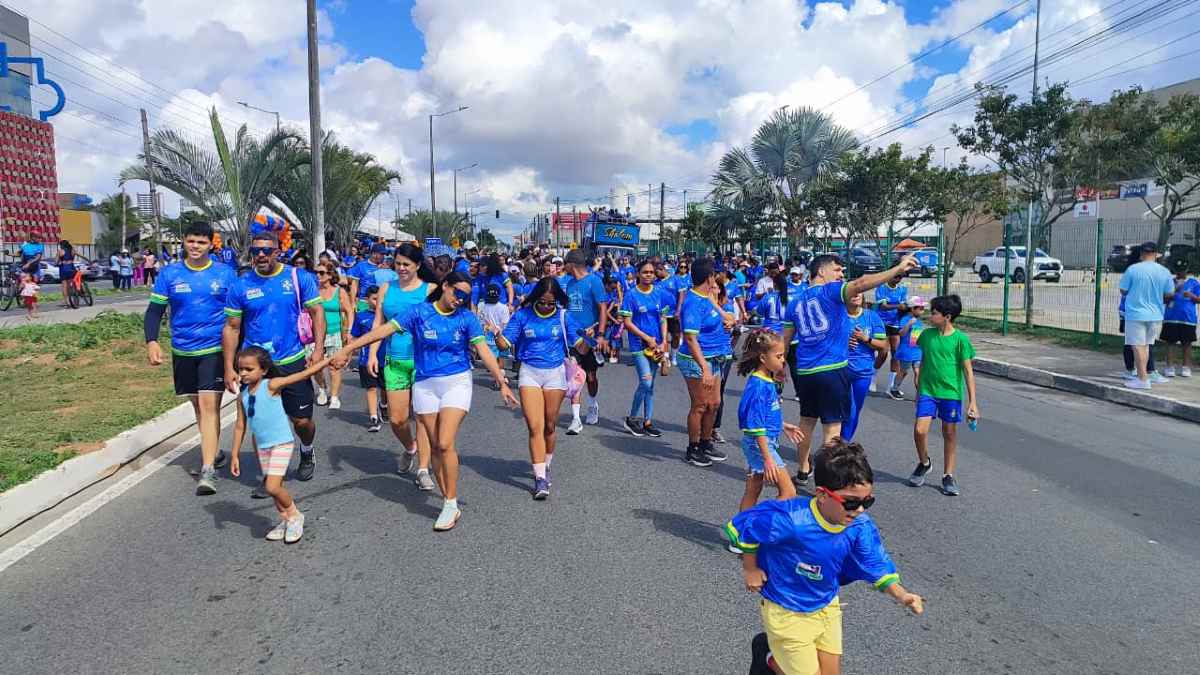 Caminhada de Conscientização do Autismo