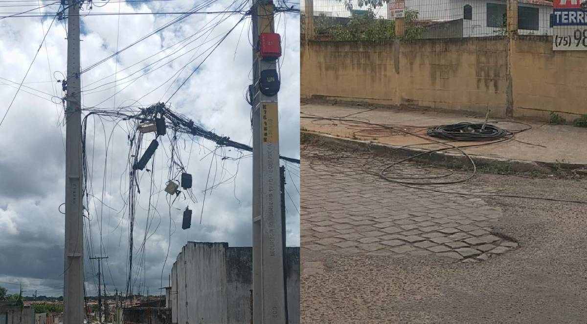 Escorpiões, risco de choque e casas alagadas: moradores denunciam abandono em bairros de Feira de Santana