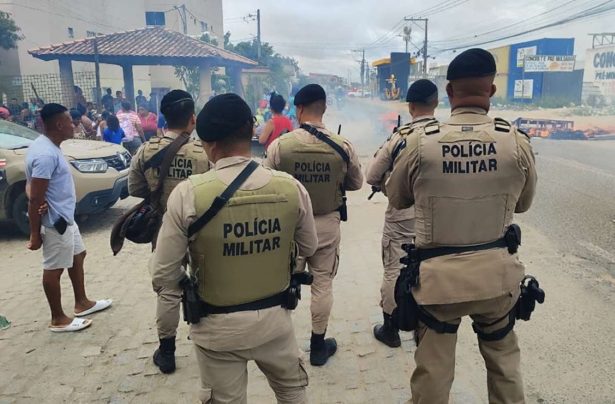 manifestação no Solar da Princesa