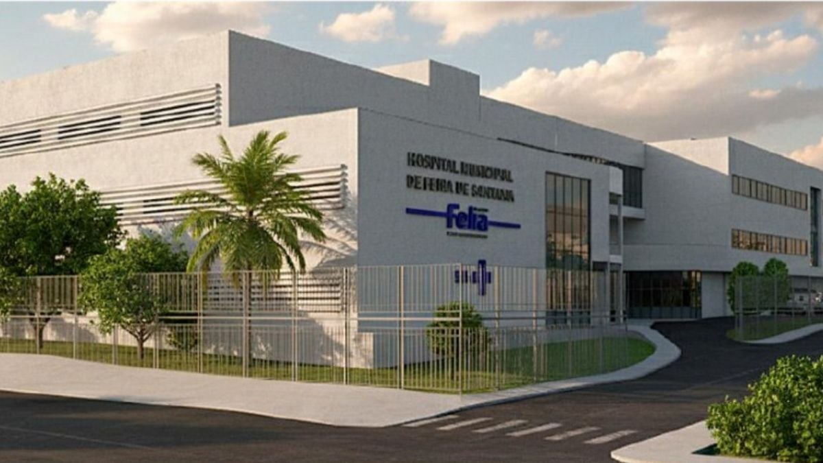 projeto do Hospital Municipal de Feira de Santana