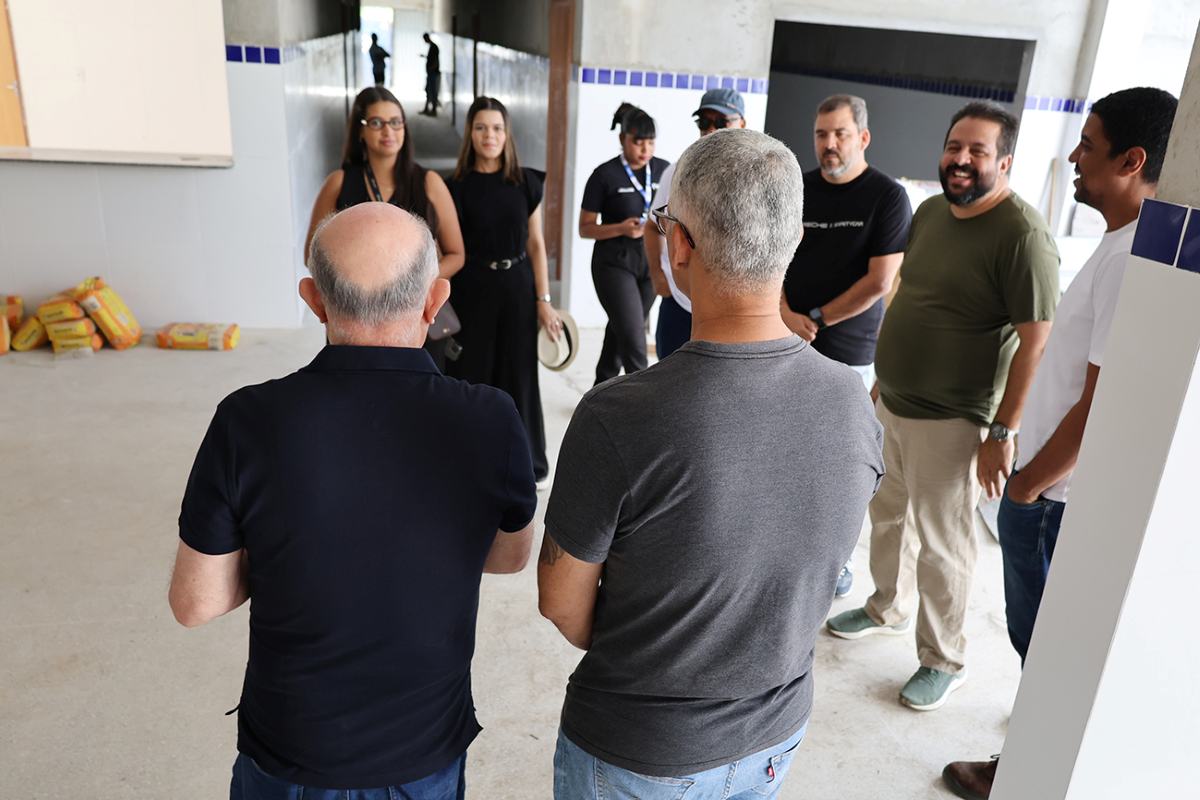 Visita na Escola Timóteo Ferreira da Silva