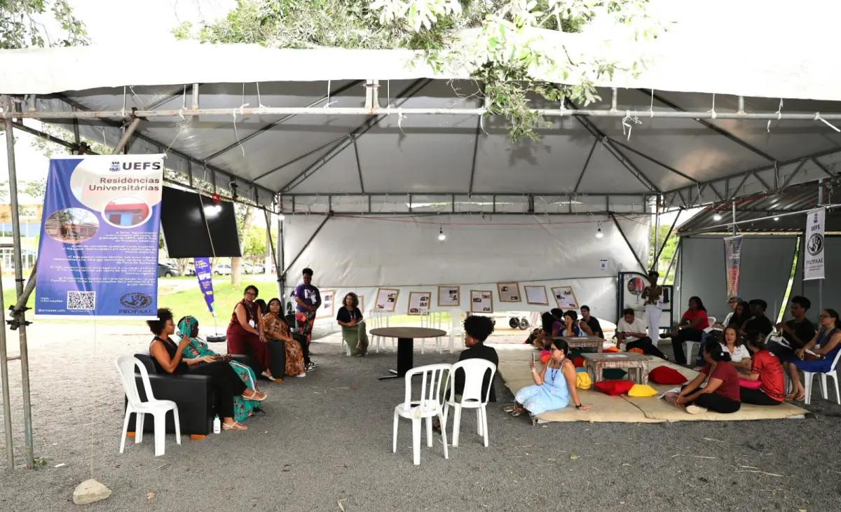 50 anos de Uefs: Tenda Afirmativa marca o inicio do 1º Congresso da universidade