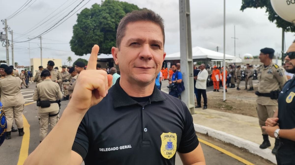 André Viana, delegado-chefe da Polícia Civil da Bahia