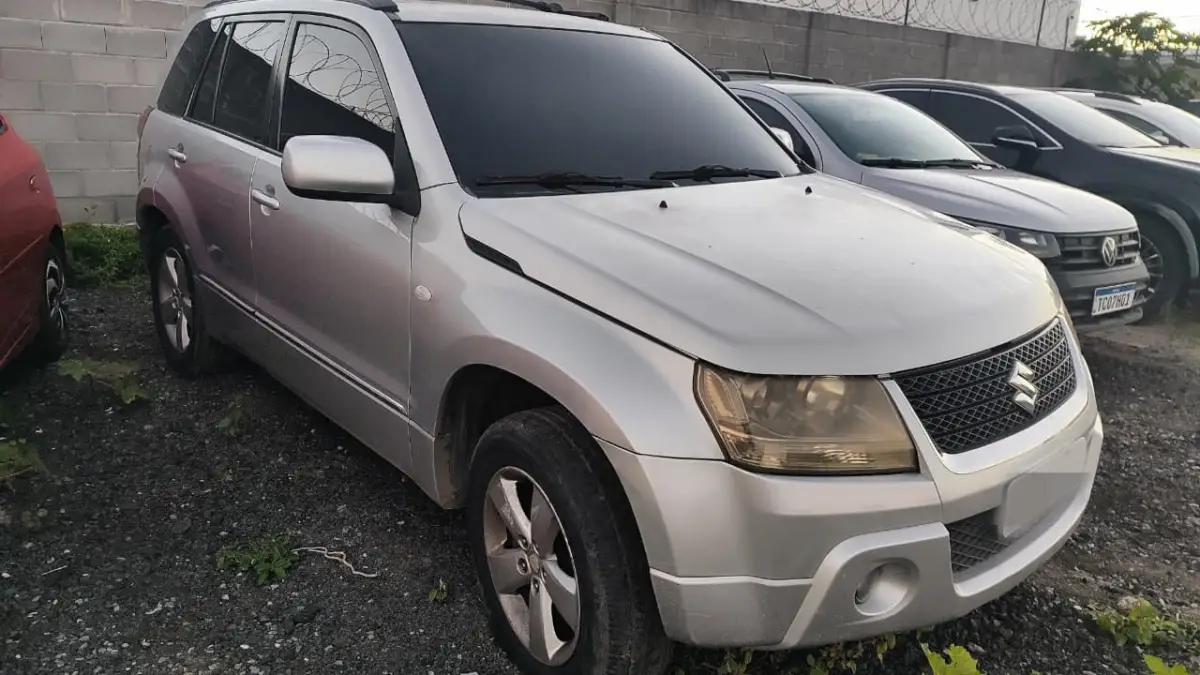 Carro apreendido em Feira de Santana - possível envolvimento em ataques