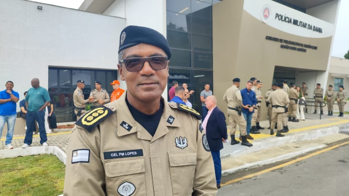 Coronel Antônio Lopes, subcomandante-geral da Polícia Militar da Bahia 