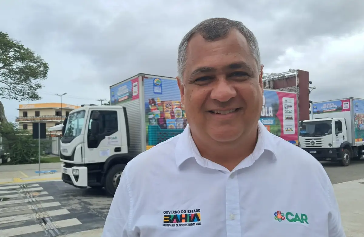 Agricultura familiar da Bahia recebe R$ 89 milhões, caminhões e reforço na merenda escolar de qualidade