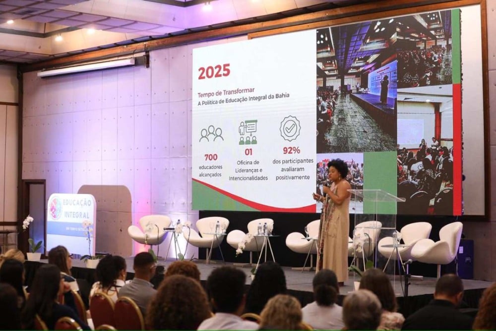 Encontro em Salvador reúne 820 gestores para fortalecer Educação Integral na rede estadual