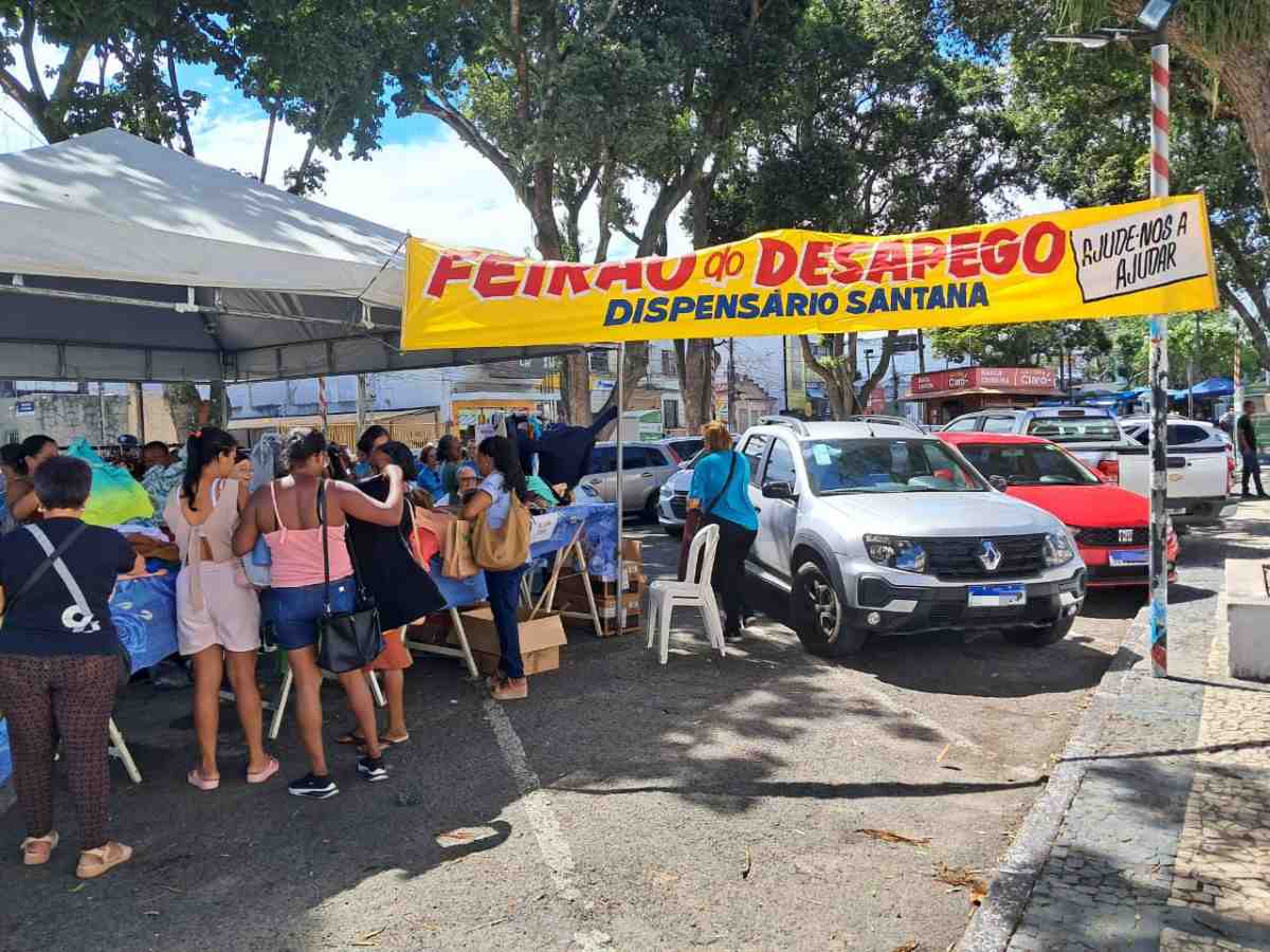 Feirão do desapego dispensário Santana
