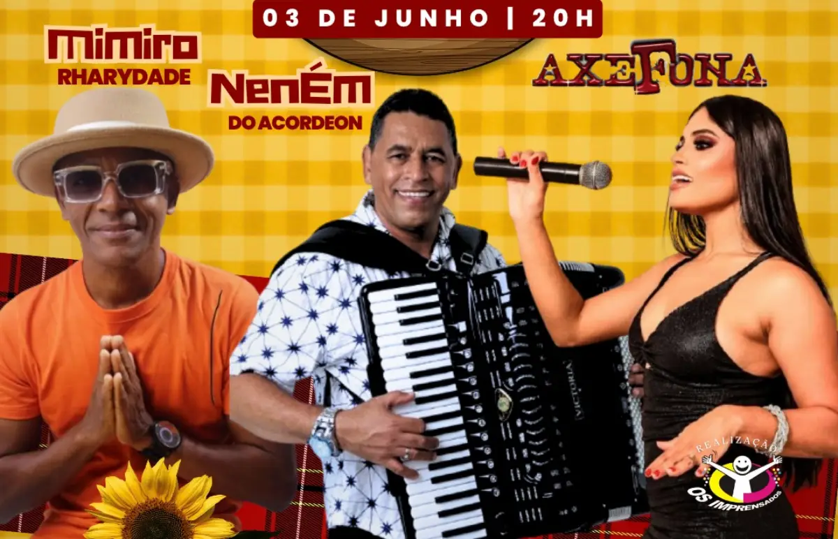 Véspera de feriado terá muito arrasta-pé no 3º Forró Imprensado em Feira de Santana
