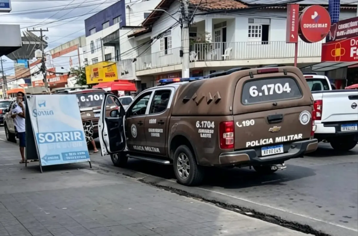 Mulher e adolescente são baleados próximo a farmácia no bairro Tomba, em Feira de Santana