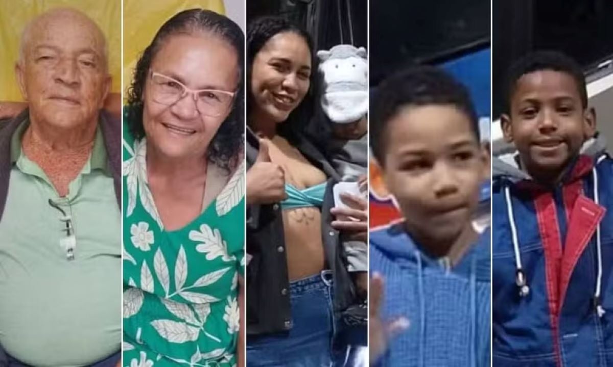 Lêoncio, Marinalva, Juliana, Renan, Enzo Gabriel e João Victor estão entre os mortos no acidente