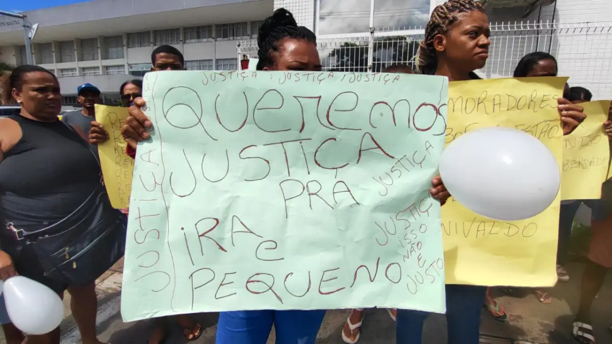 Manifestação: familiares prestam apoio a homem condenado a 15 anos por estupro de vulnerável