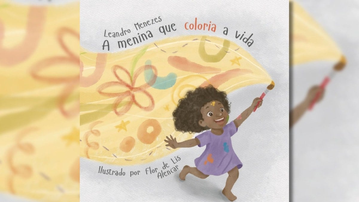 Obra infantil inspirada na filha de autor feirense será lançada na Uefs com temática sobre emoções