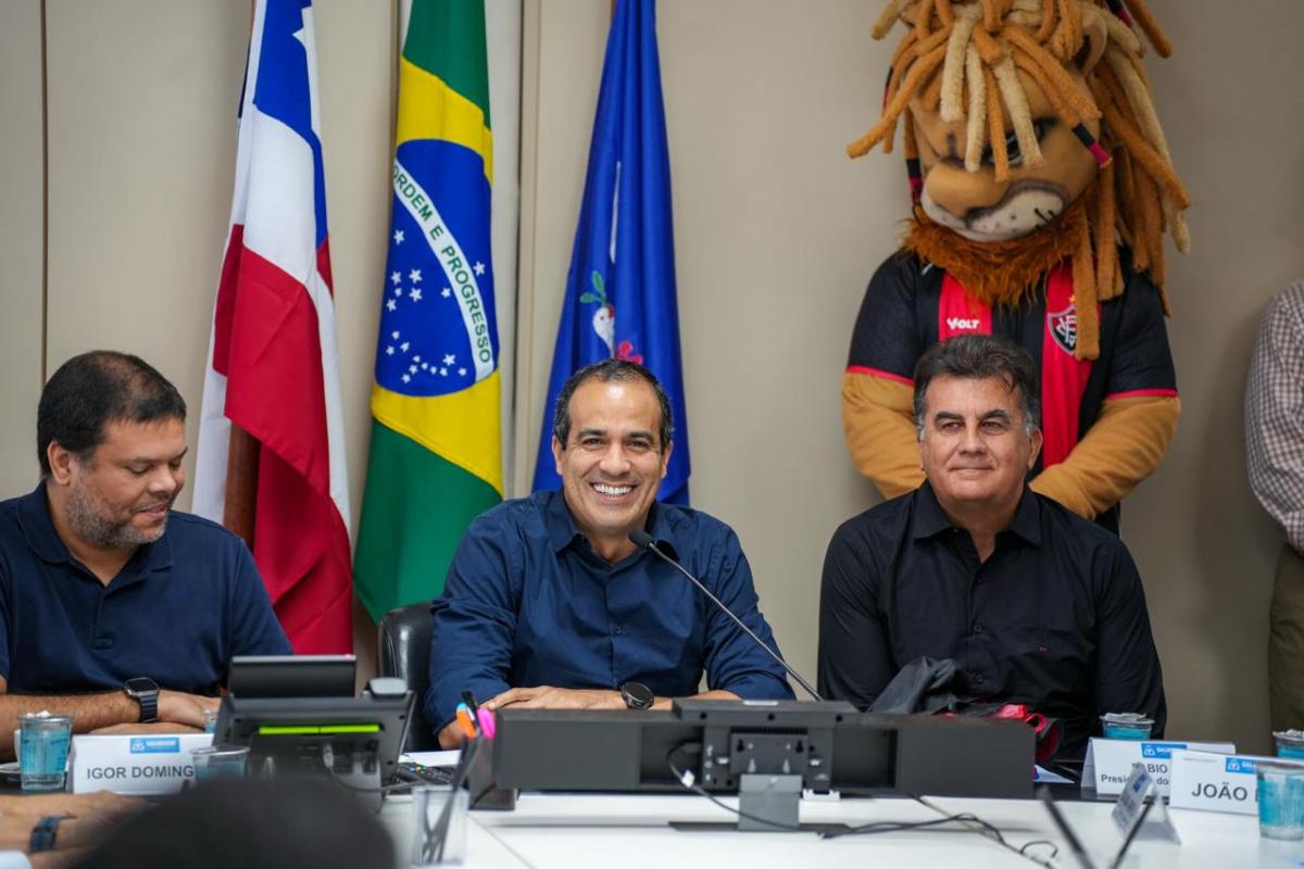 Projeto da Arena Barradão avança após reunião entre Prefeitura de Salvador e Vitória