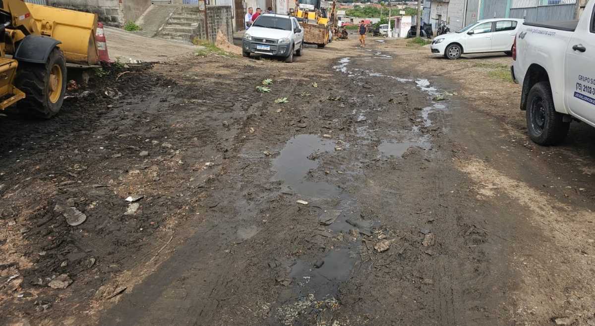 Rua Campo Mourão, no bairro Lagoa Grande