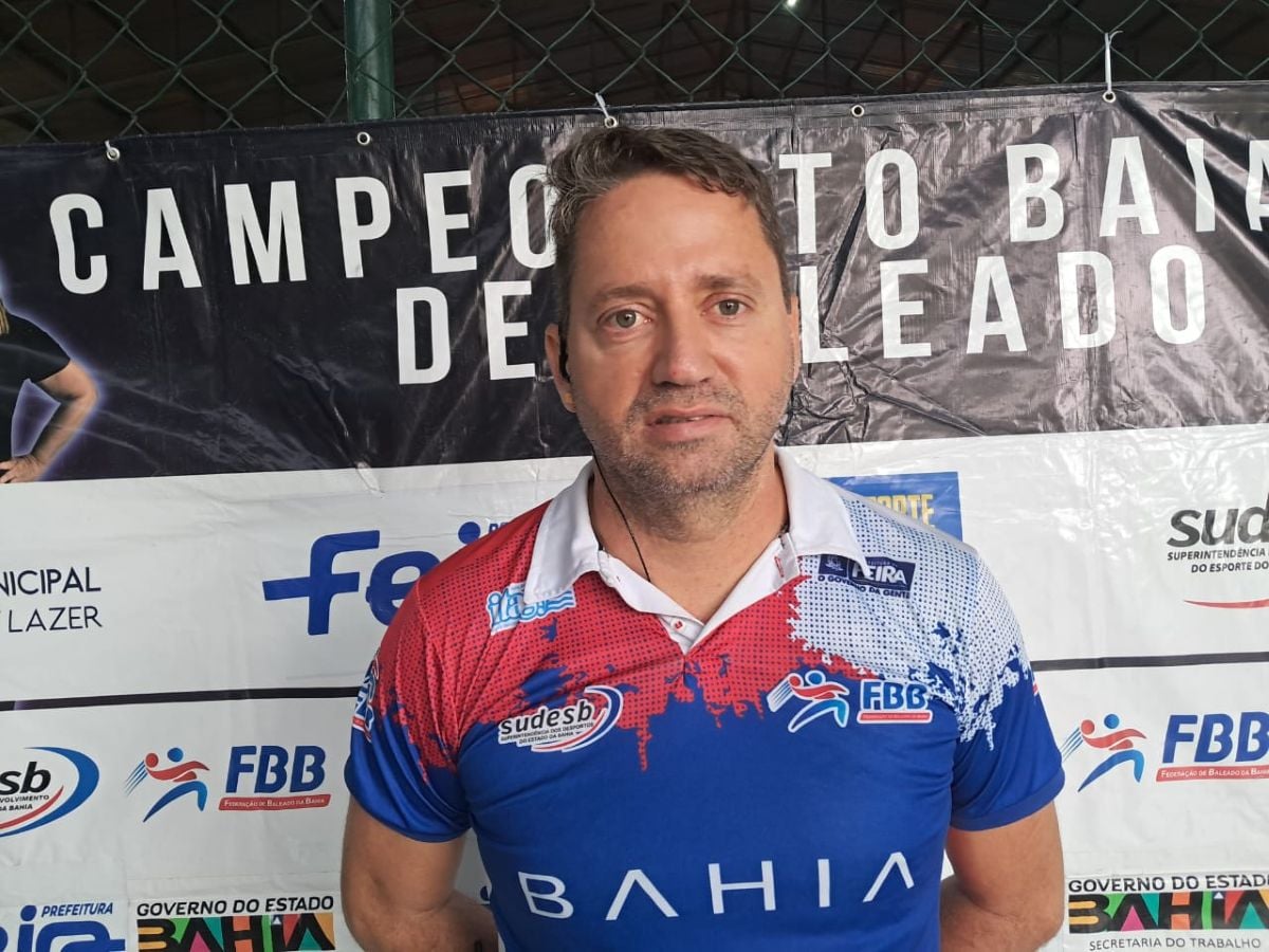 Mateus Mônaco, gestor esportivo da Federação Baiana de Baleado