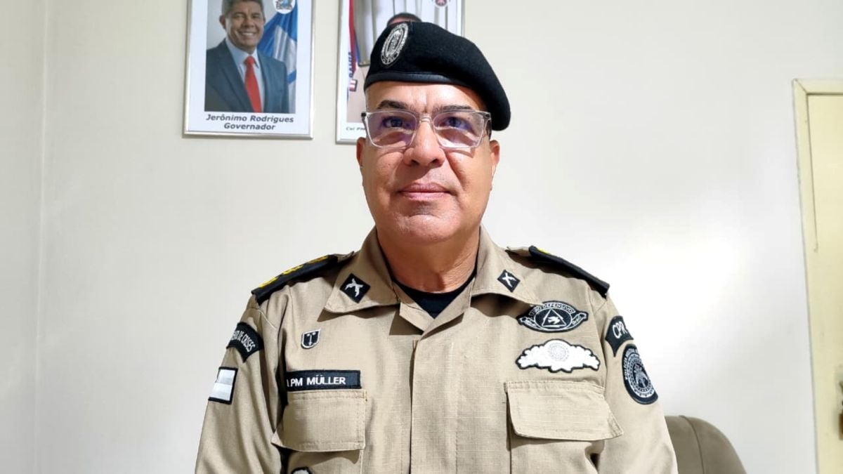 Coronel Michel Müller, comandante do Comando e Policiamento Regional Leste (CPR-L)