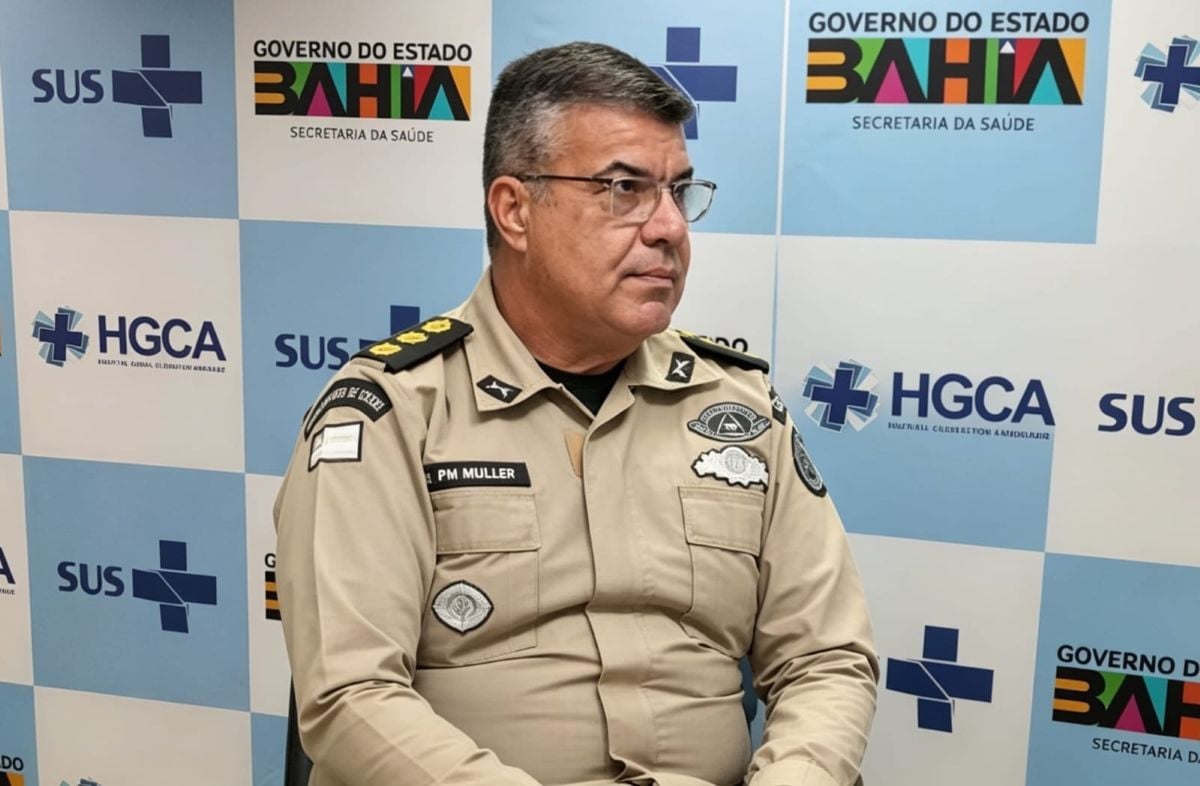 coronel da PM Michel Muller, responsável pelo Comando de Policiamento da Região Leste (CPRL)