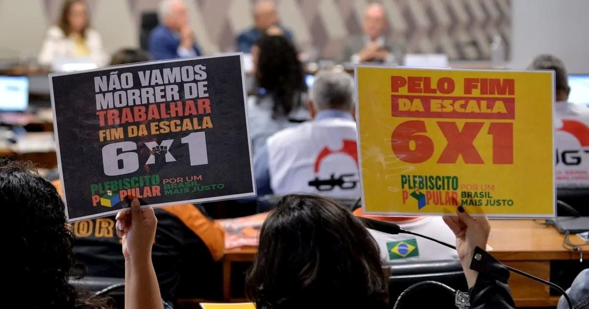 fim da escala 6x1