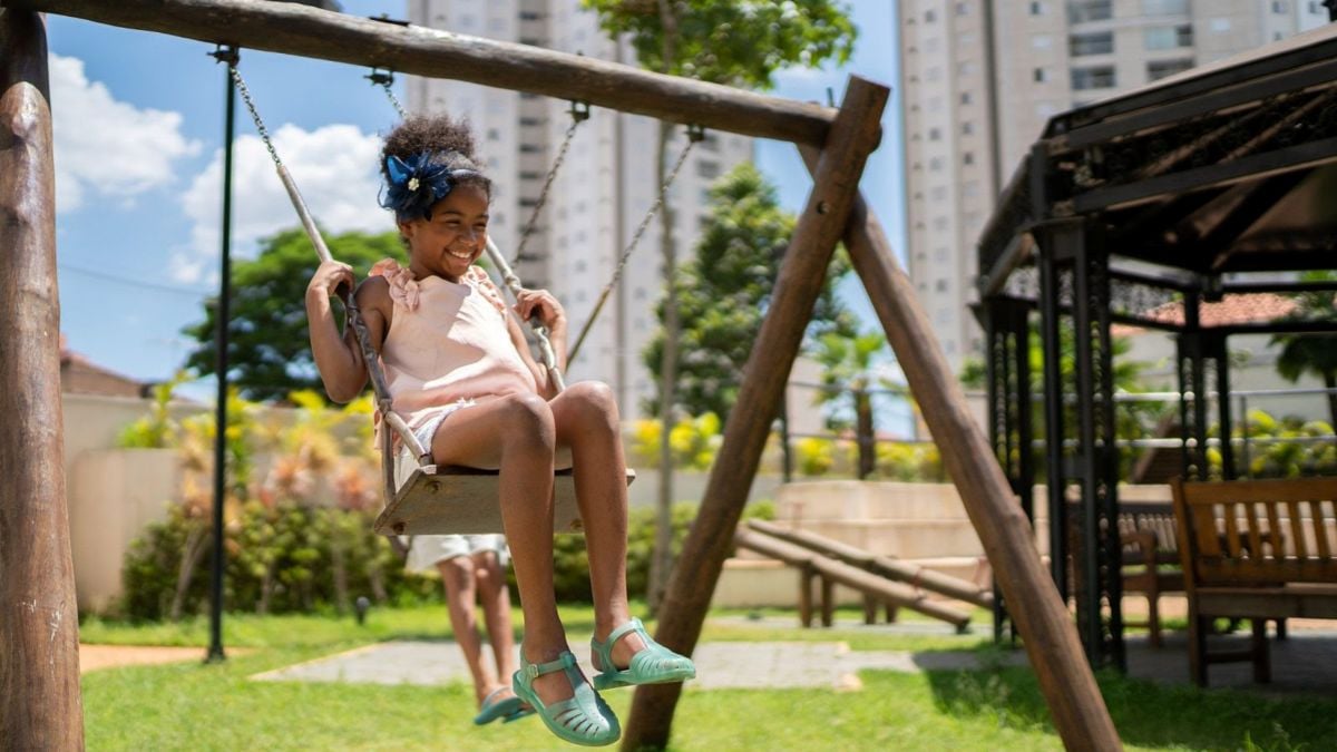 criança brincando