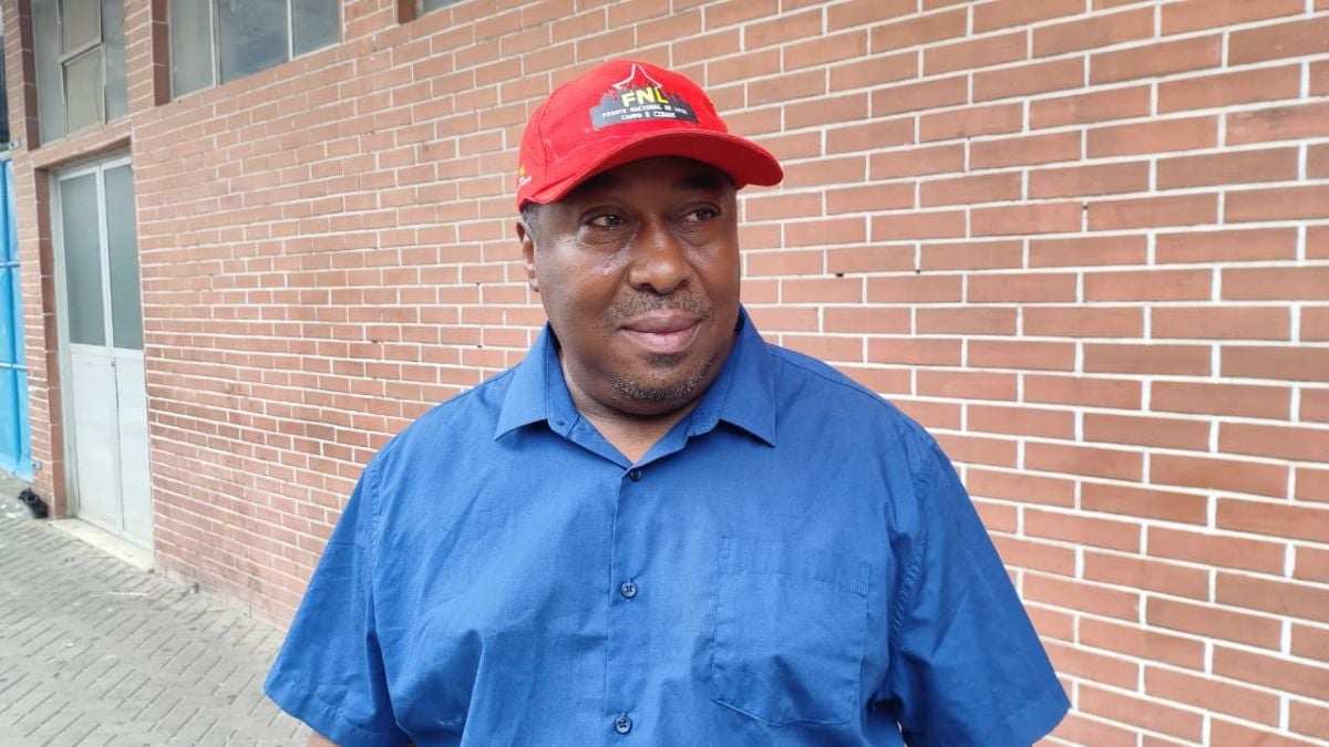 Adilson Silva, coordenador da  Frente Nacional de Luta (FNL) 