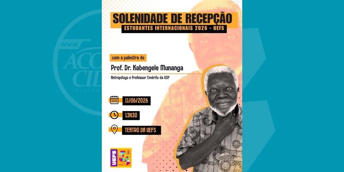 Card Solenidade de Recepção com Kabengele Munanga 