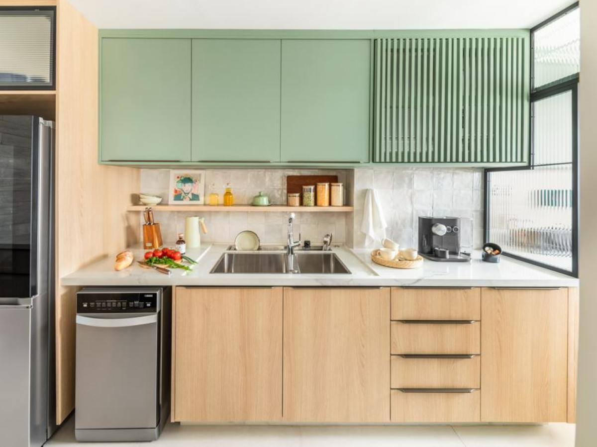 Cozinha verde