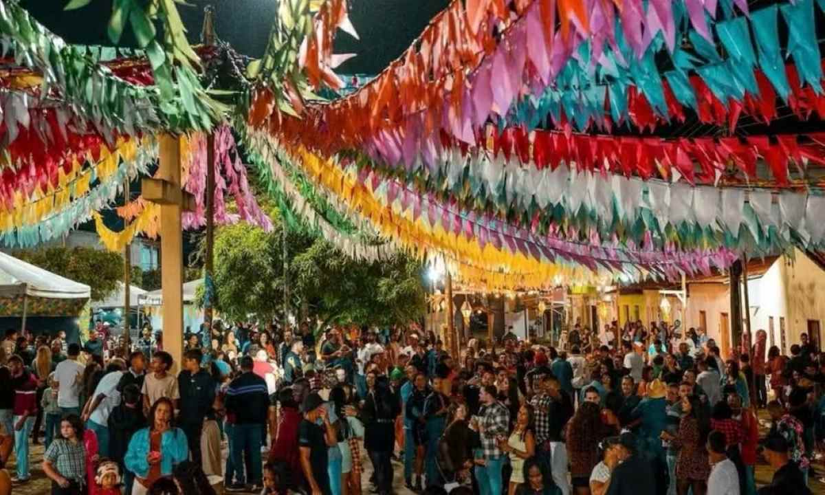 Distrito de Goiabeira recebe a abertura do Circuito Gonzagão, em Conceição do Coité — Foto: Prefeitura Municipal de Conceição do Coité