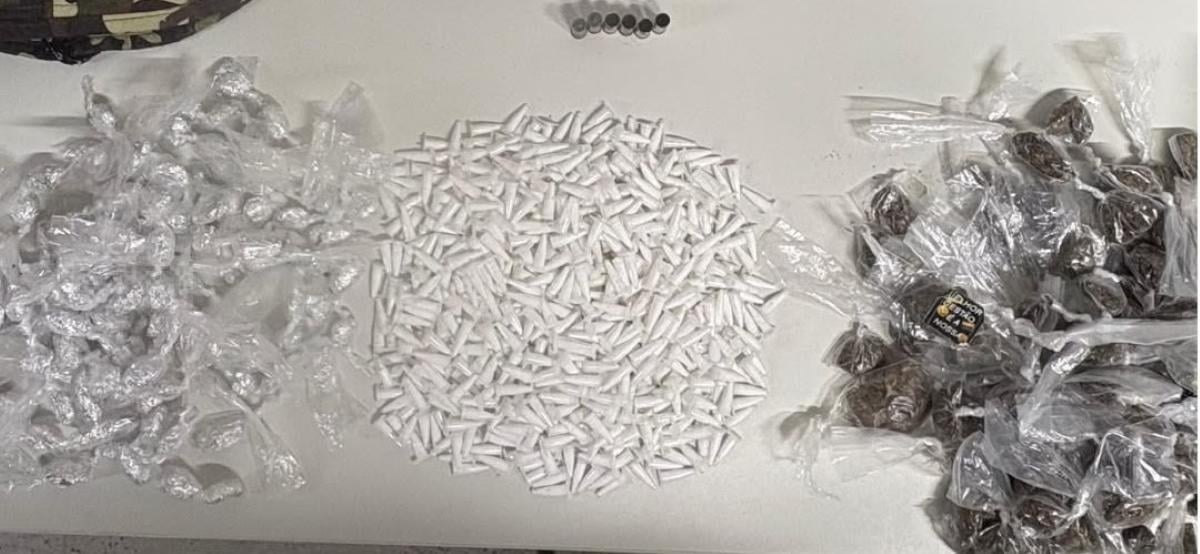 Drogas apreendidas