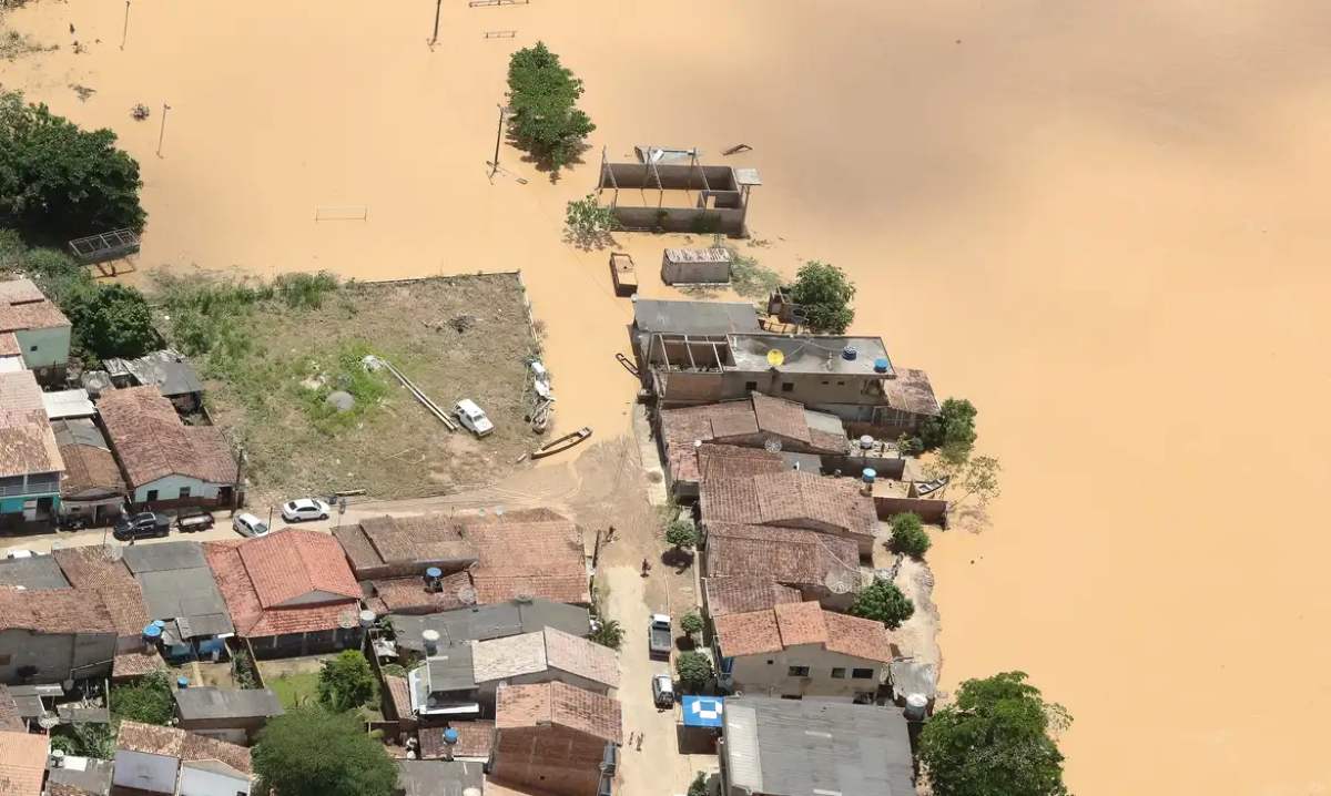 Enchente na Bahia em 2021