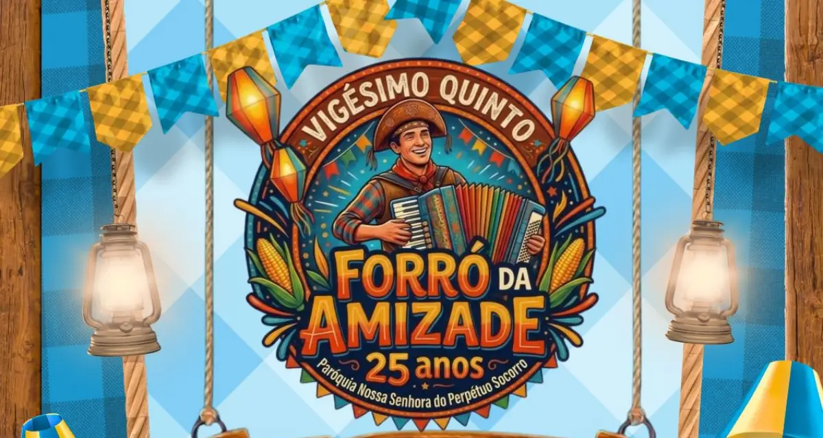 Forró da Amizade celebra 25 anos com festa junina na Paróquia do Tomba, em Feira de Santana
