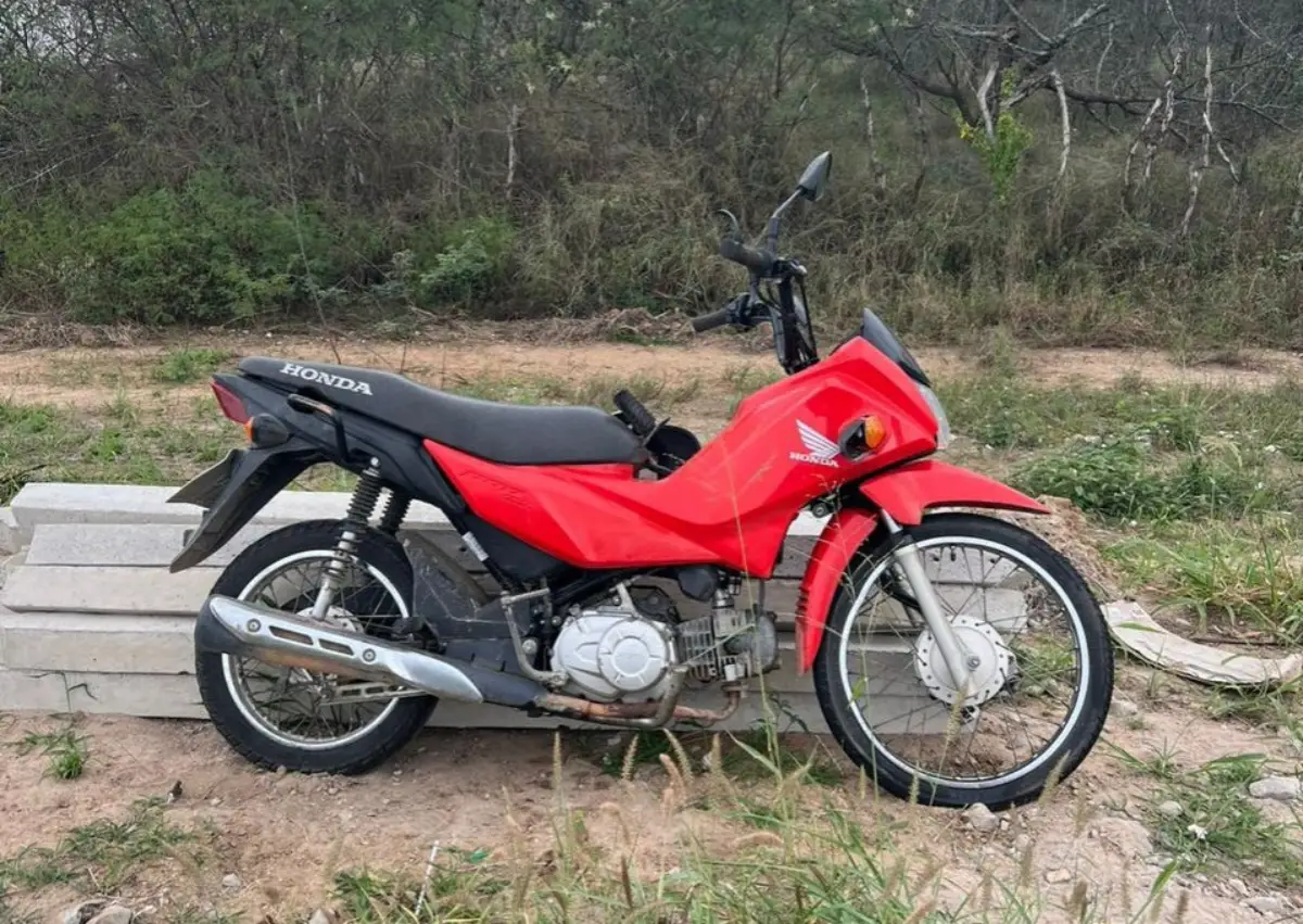Motocicleta recuperada
