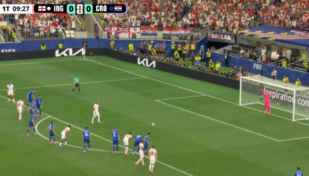 Inglaterra 4 x 2 Croácia