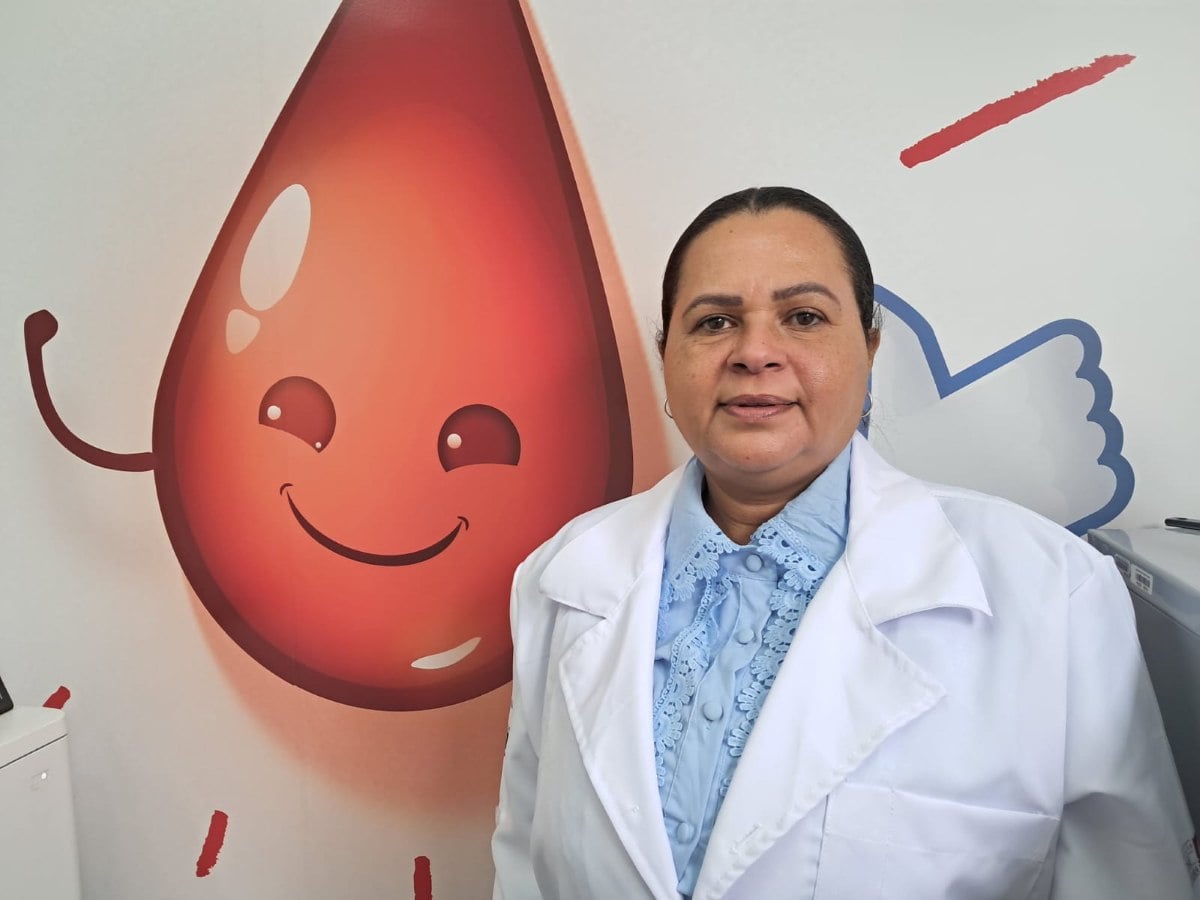 Izabete Sena, coordenadora do Hemoba