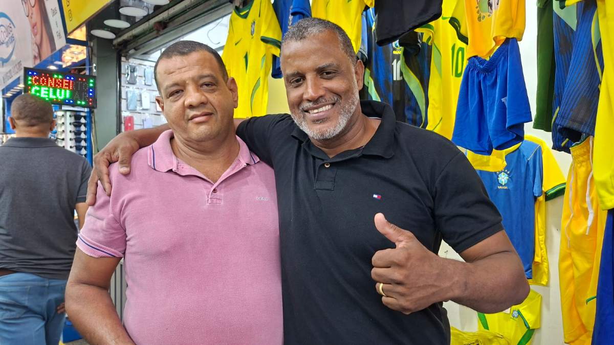 Erasmo Pereira e Manuel Costa | Foto: Davi Cerqueira/ Acorda Cidade