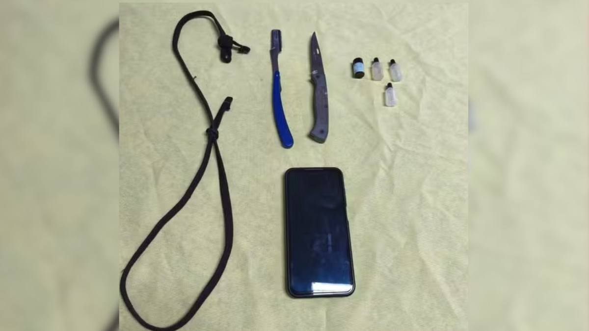 Material apreendido com homem preso por planejar morte do filho no Espírito Santo