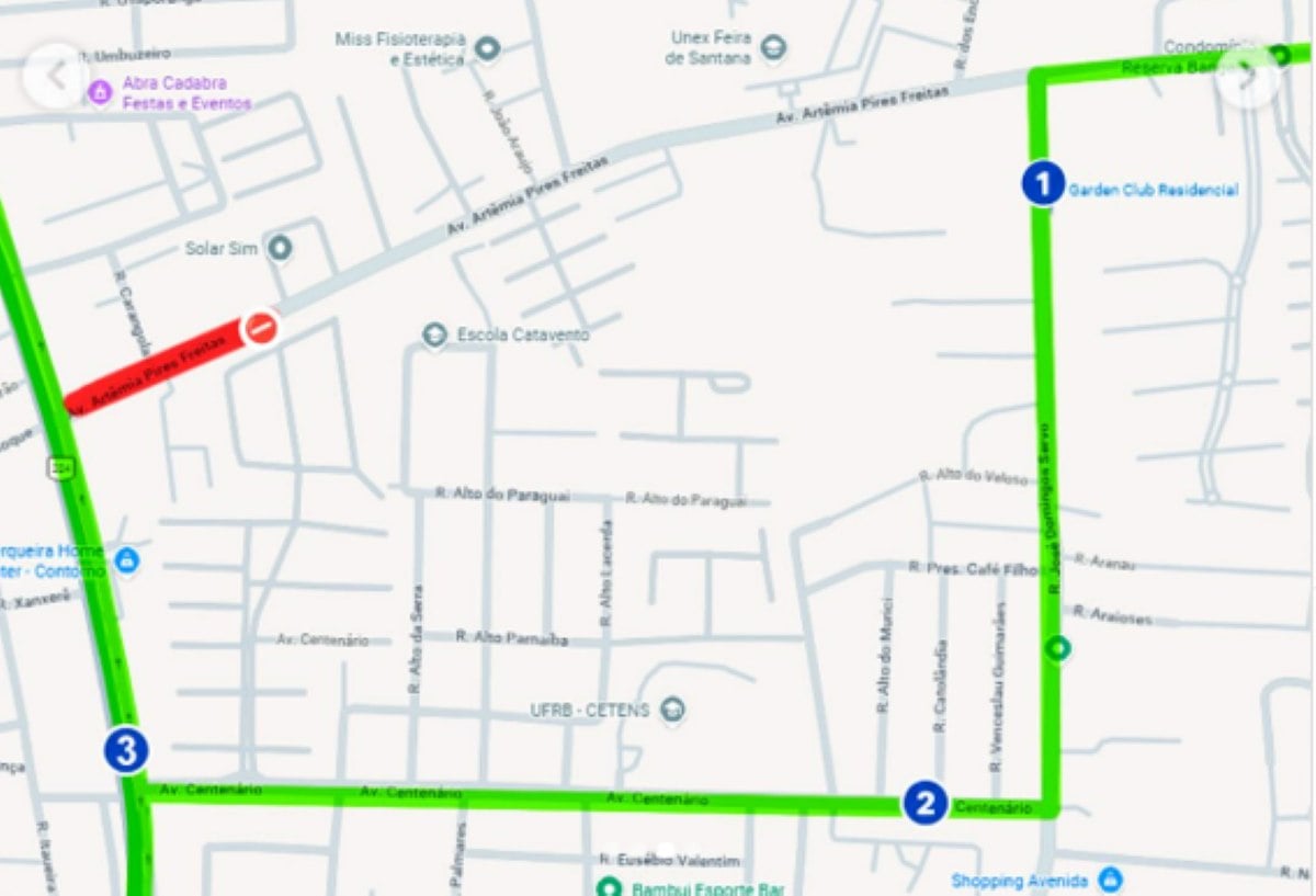 Mudanças no trânsito da Avenida Artêmia Pires