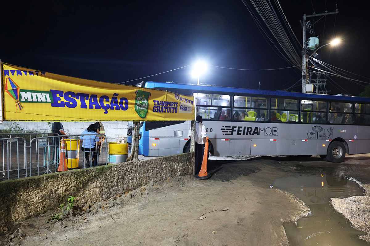 Passageiros aprovam transporte gratuito para Arraiá nos distritos de Feira de Santana