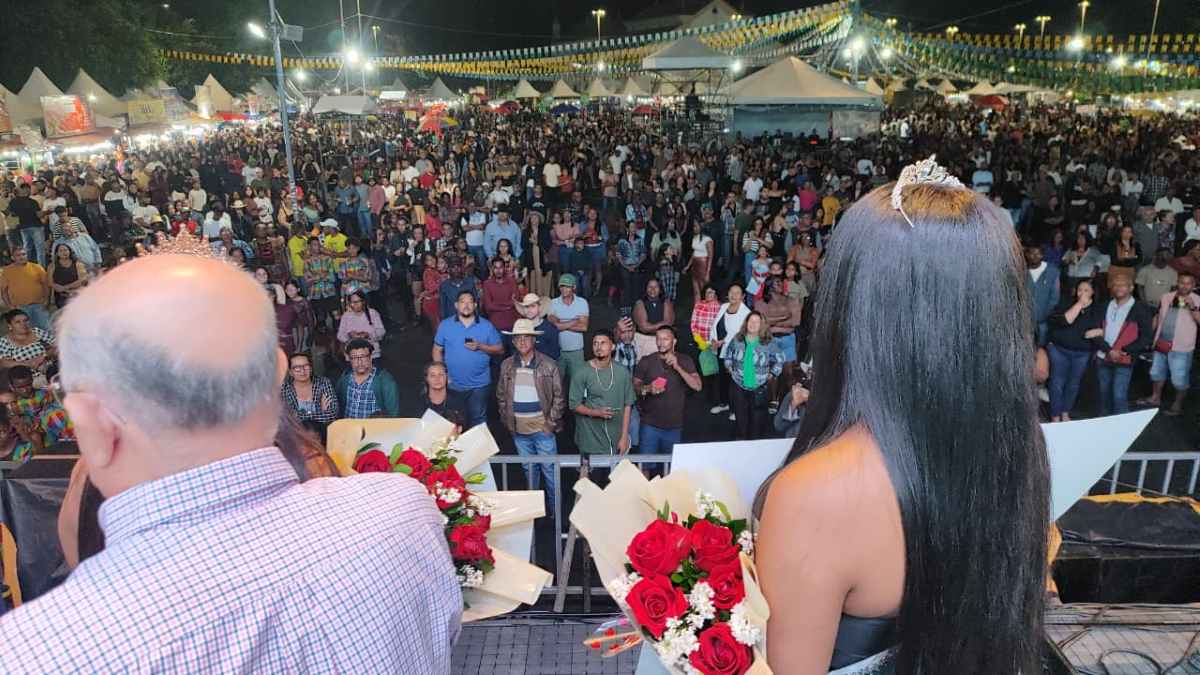 Primeira noite do Arraiá de Feira de Santana no distrito de Maria Quitéria