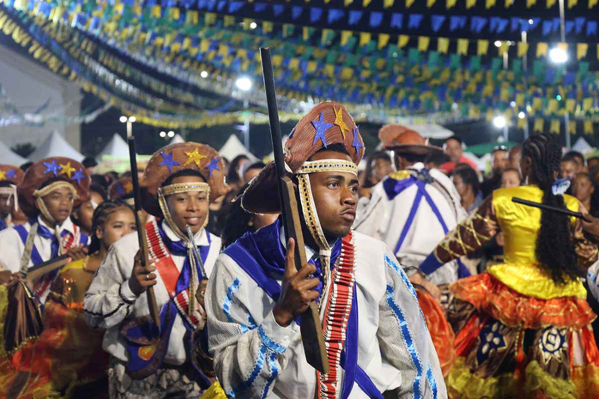 Quadrilhas na terceira noite do São João de São José 2026