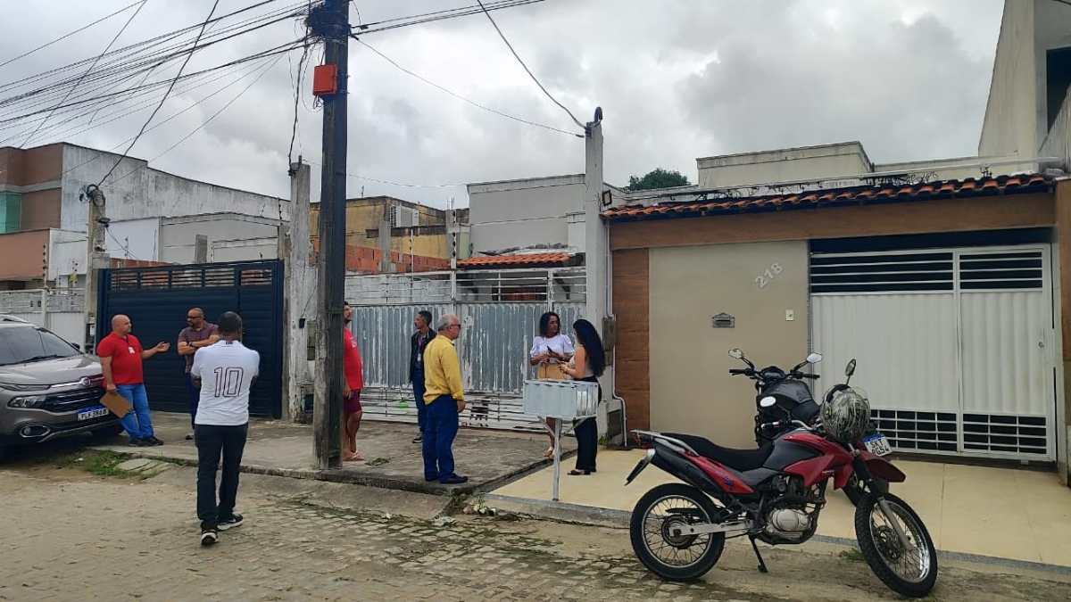 Reintegração de posse no bairro Conceição