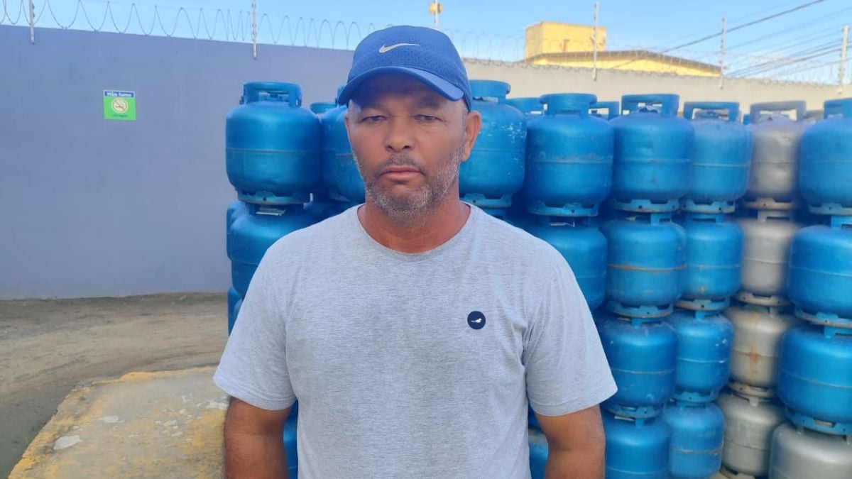 Silvio Lima, proprietário de uma distribuidora de gás de cozinha em Feira de Santana