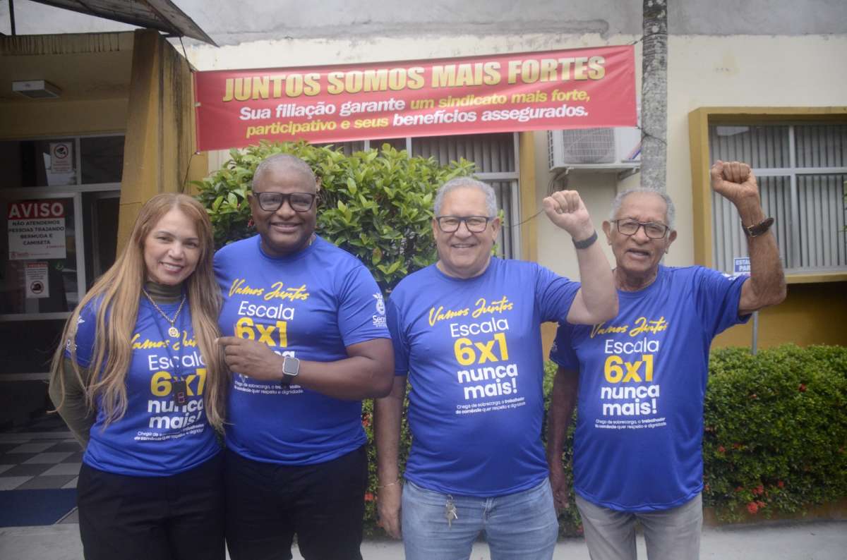 Sindicato dos Comerciários de Feira de Santana lança campanha contra a escala 6x1