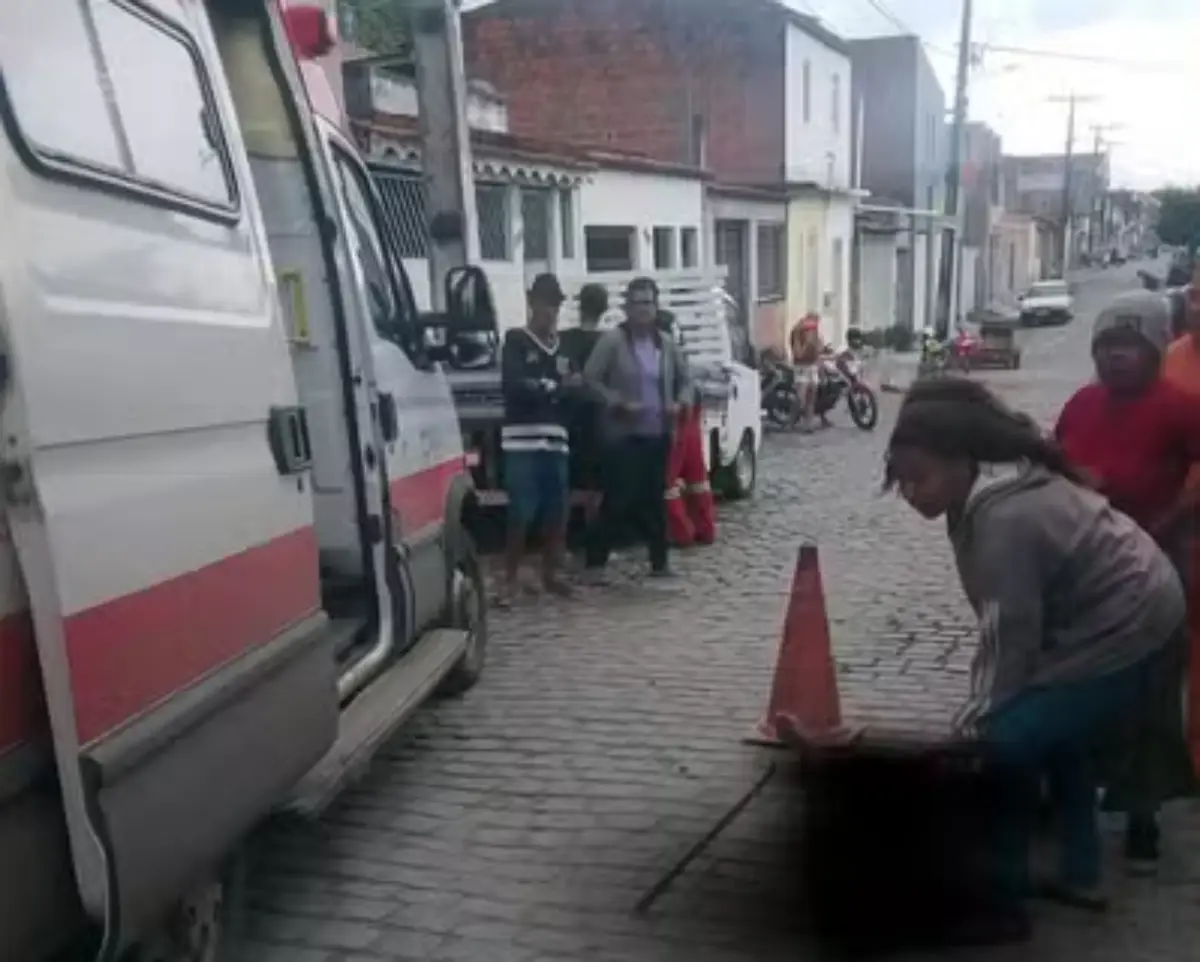 Mulher é ferida com barra de ferro; suspeita fugiu