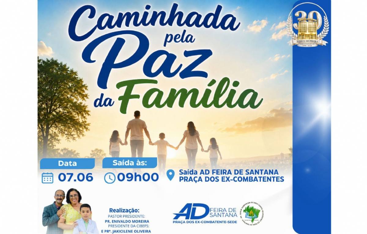 caminhada pela paz