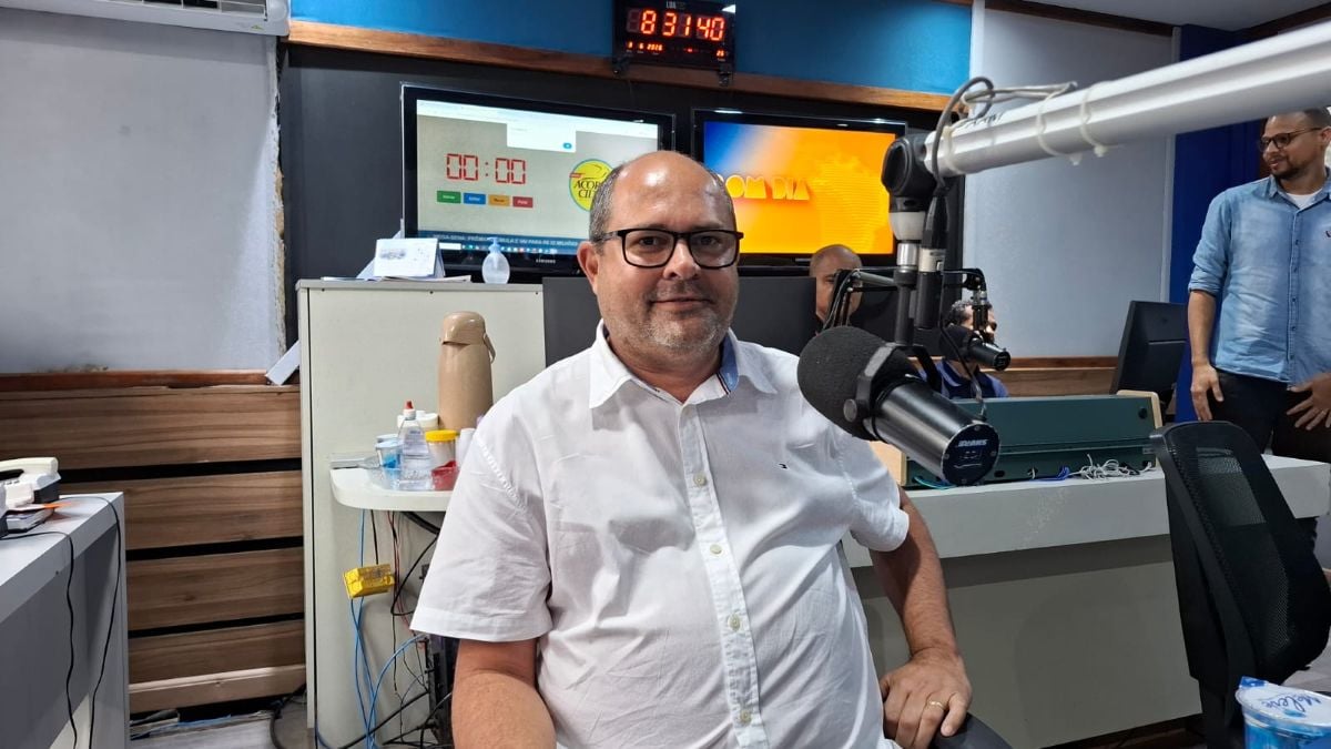 Cláudio, organizador geral do Arraiá da Catedrá