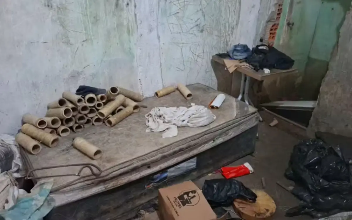 Polícia apreende pólvora e desarticula fábrica clandestina de espadas em Cruz das Almas